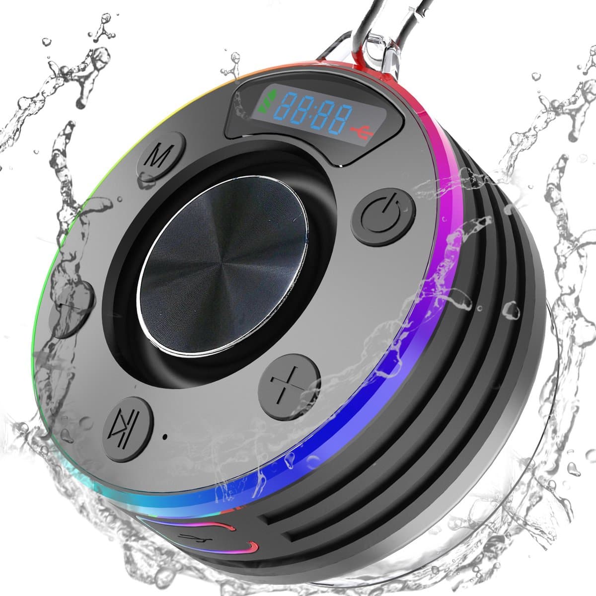Draagbare Draadloze Bluetooth Speaker – HD Stereogeluid, Krachtig Geluid — afbeelding 1