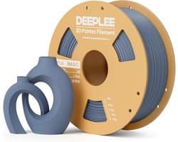 PLA Basis 3D-printerfilament 1,75 mm Blauw-Grijs 1 kg - Hoge Nauwkeurigheid en Sterkte