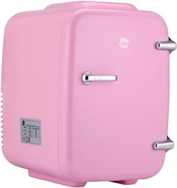 Mini Koelkast 4L Roze – Draagbaar 12V/220V – Koelen & Verwarmen – Skincare & Dranken – Compact & Stil — thumbnail 1