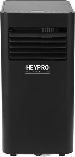 HeyPro Mobiele Airco 10.000 BTU – Airconditioner Zwart/Wit – Ruimte tot 32 m² - Incl. Raamafdichtingskit - Voor Slaapkamer en Woonkamer — thumbnail 1