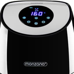 Monzana Heteluchtfriteuse - 3,6 liter 1500W 6 Programmas - Zwart — thumbnail 11