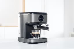 espressomachine 20 bar RVS brons - black+decker - bxco850e — thumbnail 3