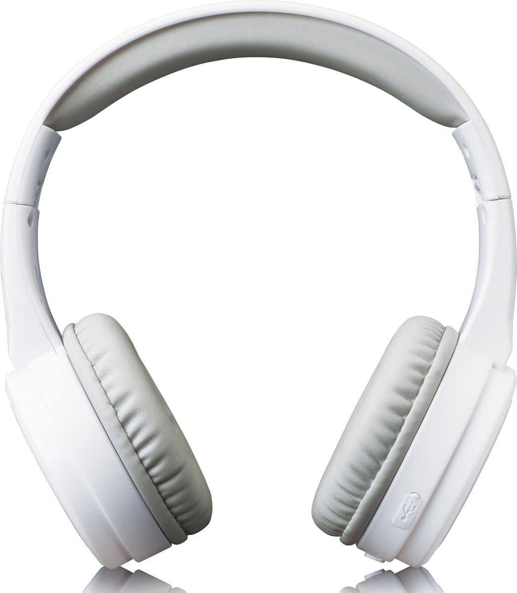 Lenco HPB-330WH - Bluetooth Koptelefoon - Spatwaterdicht - Wit — afbeelding 1
