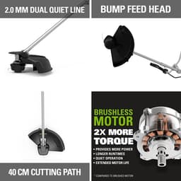 GREENWORKS 60V trimmer / bosmaaier — thumbnail 5