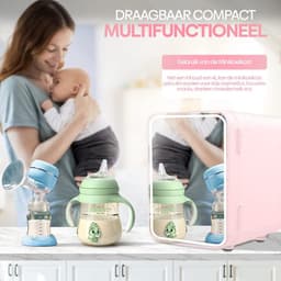 MKSS® Mini Koelkast - Minibar - Skincare Fridge - Roze — thumbnail 2