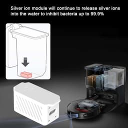 Zilverionmodule - Accessoires geschikt voor Roborock Q Revo, S7maxv Ultra, S7 Pro Ultra, S8, S8 Pro Ultra, S8+, S8 Plus, P10, G10S, G20, V20, P20 Pro, P10S - Stofzuiger - Vervangingsonderdeel — thumbnail 3