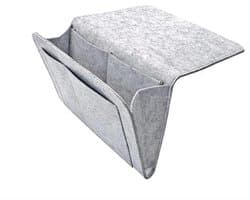 Ways Laptop houder bed Netflix Pro 34 x 24 x 11 cm - Bed of sofa hoes zijkant tas houder voor laptop, boek, GSM, iPad, Bril, etc - Bedside laptop storage pouch binge watching - Handgemaakt met duurzaam materiaal - ECO friendly