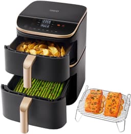 Cosori TurboTower Pro – Dubbele Airfryer XXL – 10.8L – Keramische Coating – 2 Manden Apart Instelbaar – 7 Programma’s — thumbnail 4