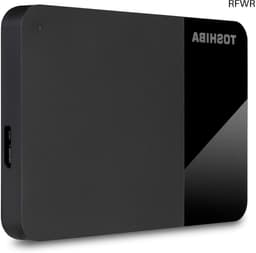 RFWR® Externe harde schijf 2000 GB zwart — thumbnail 1