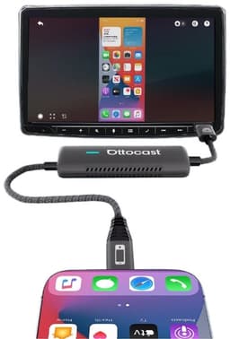 Ottocast CA450-T Draadloze CarPlay Mirror Touch Adapter — thumbnail 2
