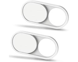 Webcam Cover Slide, Wit, Webcamcover – Geschikt voor MacBook Pro, MacBook Air, laptop, iMac, desktop, PC, iPad, iPhone – Privacybescherming, ultradun [3 stuks]