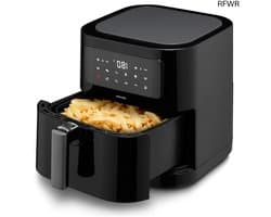 RFWR® XL Heteluchtfriteuse met 5,3 liter mand, 2150W en 9 automatische programma's voor vetvrij frituren