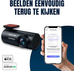 Davilon D1-PRO Dashcam | 1080P FULL HD | 2025 APP Model — thumbnail 2
