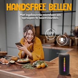 Denver Bluetooth Speaker Draadloos - Lichteffecten - Muziek Box - TWS Pairing - BTL330 — thumbnail 3
