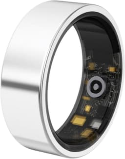 Lacardia Smart ring - Slimme ring - Zilver- Maat 8 - Beschikbaar voor android en IOS - Eigen app - Unisex voor Dames & Heren — thumbnail 1