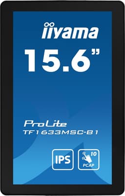 IIYAMA TFT TF1633MSC 39.5cm IPS 15.6''/1920x1080/DP/HDMI/USB/TOUCH — thumbnail 5