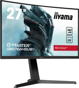 iiyama G-MASTER GB2766HSU-B1 LED-scherm, 68,6 cm, Full HD (1920 x 1080 pixels), gebogen, met FreeSync Premium, zwart — thumbnail 1