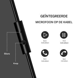 TOVBMUP Bedrade DJ-koptelefoon - Hoge-resolutie audio - Met microfoon - Superbas - Opvouwbaar - Met deelpoort - Dubbele kabelverbinding - Geschikt voor computers, studio's, piano's en gitaren — thumbnail 5