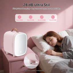Skincare Fridge 4L - Organizer - Make up Koelkast - Beauty Fridge - Roze — thumbnail 2