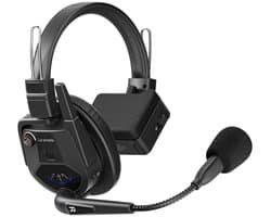 Saramonic WiTalk9 WT9S Headset Draadloos Hoofdband Podium/studio Oplaadhouder Zwart