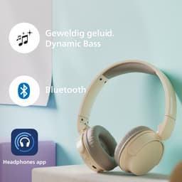 Philips TAH3209BG Bluetooth koptelefoon zand — thumbnail 8