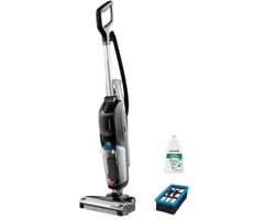 BISSELL CrossWave HF2 Select - Steelstofzuiger met Dweilfunctie - Vloerreiniger met Snoer - Lichtgewicht Vacuum Cleaner - Reinigingsmachine voor Harde Vloeren - 2 in 1 Stofzuiger & Dweil - Extra Krachtige Motor 46aW - 3847N