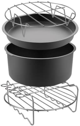 Tefal Easy Fry XL XA1120 - Airfryer Accessoire - 4-delig - Non-Stick - Voor XL Heteluchtfriteuse - Duurzaam Ontwerp — thumbnail 1