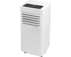 Bestron mobiele airco, airconditioning voor ruimtes tot 28m², koelvermogen 2,1 kW, met CFC vrije koelmiddel, 7.000 BTU/h, kleur: wit