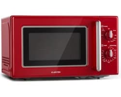 Caroline magnetron grill | 20 liter | 700 W magnetron / 1000 W grill | draaiplateau Ø 25,5cm | QuickSelect | retro design