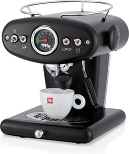 illy X1 Anniversary Koffiemachine – ESE koffiepads & Gemalen Koffie – Zwart- Iconisch Design – Met Stoompijp — thumbnail 2