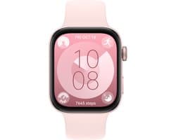 HUAWEI WATCH FIT 3 - Pink | Ultraslank design | 1,82" AMOLED-scherm | All-round fitnessmanagement | Tot 10 dagen batterijduur| Compatibel met iOS en Android