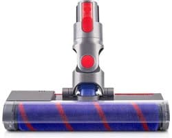 Shenna Commerce - Gemotoriseerde roterende Stofzuigerborstel -Compatible met Dyson V7 V8 V10 V11 V15 - Stofzuiger opzetstuk - Directe aandrijving – Accessoires - Vloerborstel met laser lighting voor tapijten en harde vloeren