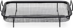 Navaris anti-aanbak grillmand voor oven - Non-stick grillrek voor olievrij frituren, nuggets, vlees, vis of groentes roosteren - Frituurmand — thumbnail 3