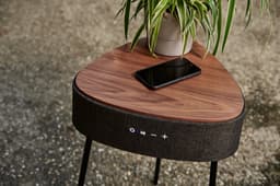 Salora Airtable FLOW (WV) - Bluetooth Speaker - Speakers - Nachtkastje - 360 Sound - Accu - 2 USB charge - Qi charge — thumbnail 4