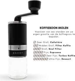 House of Husk Slow Coffee Set - 0.4L - Filter Koffie Set met Koffiemolen en Weegschaal - Coffeemaker - Gooseneck Ketel - Cafetière - Pour Over — thumbnail 3