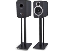 Q Acoustics 3030i Stands - Luidspreker Standaard - Satijn Zwart (per paar)