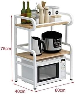 Magnetron Standaard - Keukenrek voor Oven - Keuken Organiseren - Verdikt Smeedijzer - Rechthoekig - A — thumbnail 2