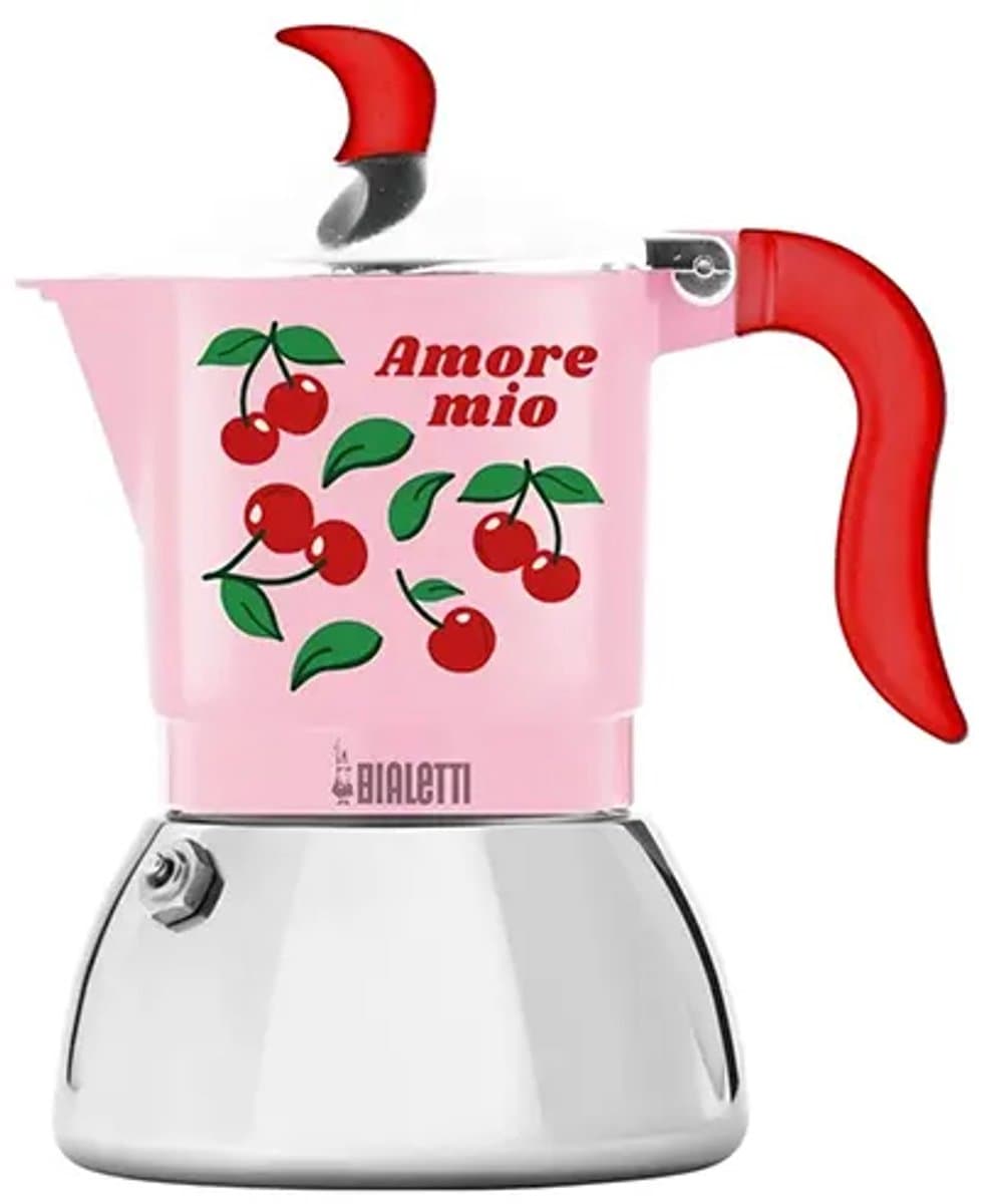 Bialetti Mercato Della Frutta Fiametta Induction Amarena 2-kops — afbeelding 1