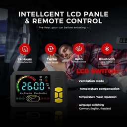 Dieselverwarmer – Camperverwarmer – Bootverwarmer – Garageverwarmer – 8 kW Vermogen – Bluetooth Bediening – Laag Brandstofverbruik — thumbnail 1