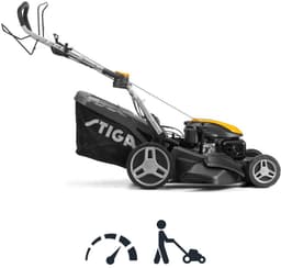 STIGA Combi 955 V Grasmaaier - Benzine - 53 cm - zelfrijdend — thumbnail 2