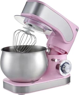 Krachtige Keukenmachine 1600W met 6,5L Roestvrijstalen Kom – Multifunctionele Kneedmachine met 6 Snelheden en Accessoires — thumbnail 2