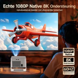 Magcubic® HY350MAX Mini Beamer 8K-1080P Full HD Smart Projector-600ANSI Lumen-Draagbare Beamer voor Film & Gaming-Thuisbioscoop–180° Draaibaar-Automatische focus-Geïntegreerde Google Play&6000+ Apps–Android 14-WiFi 6&Bluetooth 5.4 — thumbnail 5