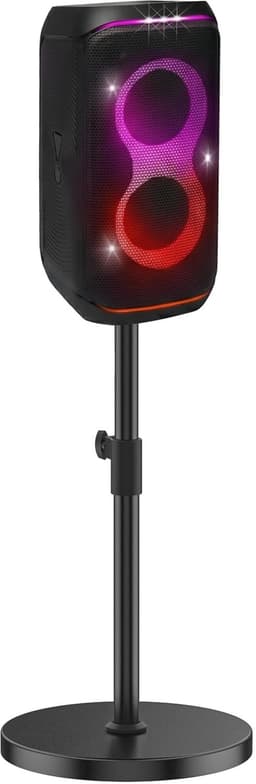 Luidsprekerstandaard In Hoogte Verstelbaar - Voor JBL PartyBox 110 120 130 310 320 330 - Tot 25 Kg Draagvermogen - Speaker Statief Hifi Standaard — thumbnail 1