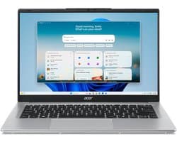 Acer Aspire AL14-48P-R098 - Laptop - 14 inch - AMD Ryzen 5 - 8GB - 256GB SSD - Zilver