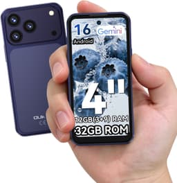 OUKITEL C17 mini Smartphone - 12GB RAM - 32GB ROM - Android 16 - GPS - Geen NFC - Slechts 109g - Blauw — thumbnail 1