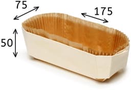Set van 10 Houten Bakpannen - Ideaal voor de Oven en Magnetron — thumbnail 2