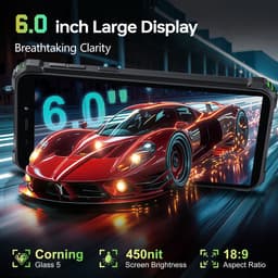 OUKITEL G3 Outdoor Smartphone 16GB RAM-64GB ROM-6300mAh batterij-6.0 inch HD-4G — thumbnail 2