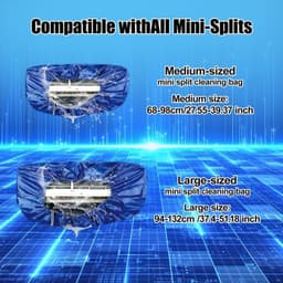 Complete Split Airco Reinigingsset - 12-Delig met 2 Liter Fles en Opvangzak — thumbnail 3
