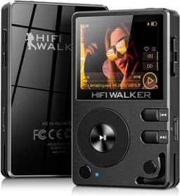 MP3 Speler Bluetooth 5.2 - 128 GB Intern Geheugen - 2 Inch Scherm - Zink Behuizing - Hi-Res Audio Speler — thumbnail 1