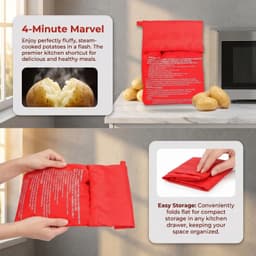 3 Stuks Aardappelzakken voor de Magnetron — thumbnail 5